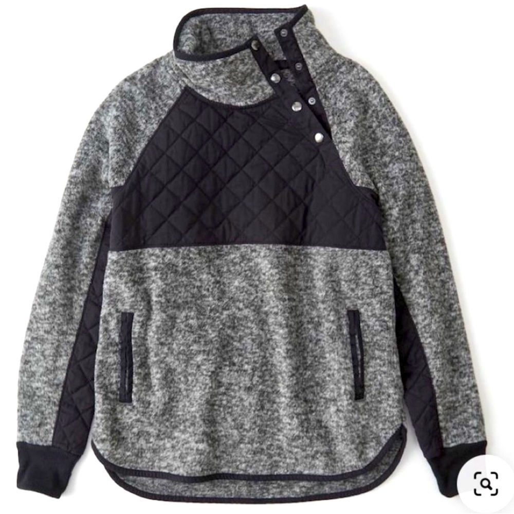 Abercrombie Snap Fleece